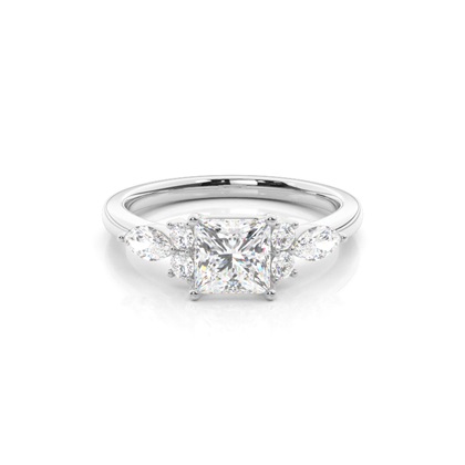 Princess Cut Diamond Engagement Rings