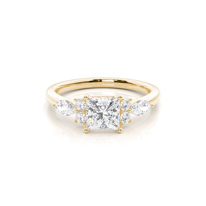 Princess Cut Diamond Engagement Rings