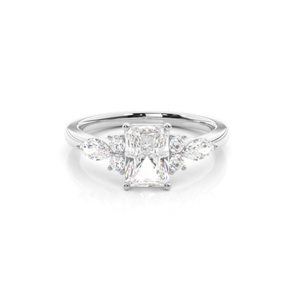 Radiant Diamond Rings