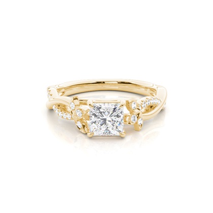 Princess Cut Diamond Engagement Rings