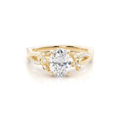 Oval Diamond Engagement Rings