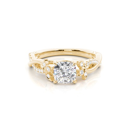 Cushion Cut Diamond Engagement Rings
