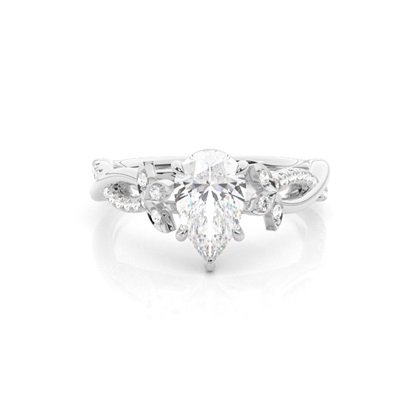 White Gold Diamond Engagement Rings