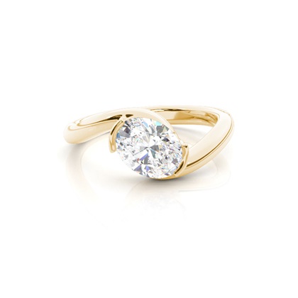 Yellow Gold Diamond Engagement Rings