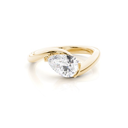 Yellow Gold Diamond Engagement Rings