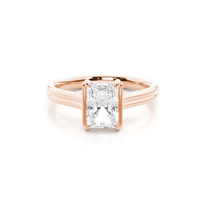 Rose Gold Diamond Engagement Rings