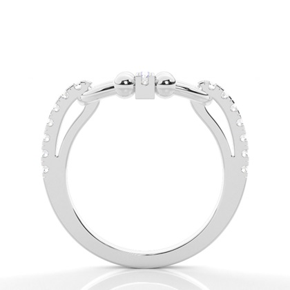 Verlinkter Diamantring (Groß)