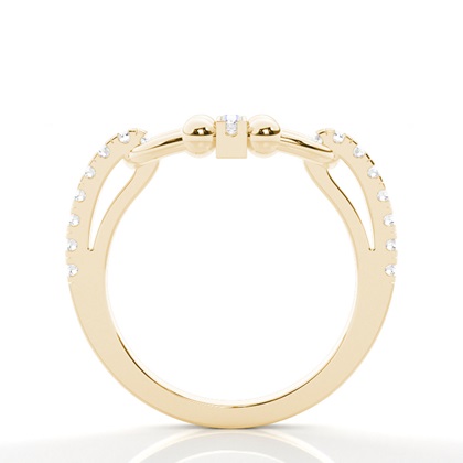 Interlink Diamond Ring (Large)