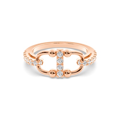 Rose Gold Diamond Rings