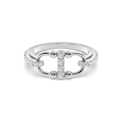 Verlinkter Diamantring (Groß)