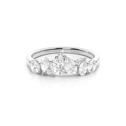 Silver Diamond Rings
