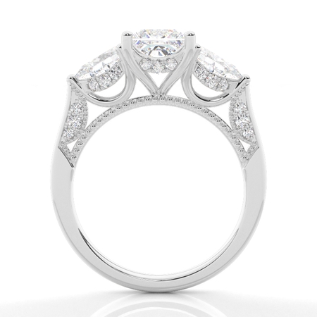 Prinzessin Platin Trilogie Verlobungsringe