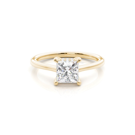 Prinzessin Solitärringe Diamantringe