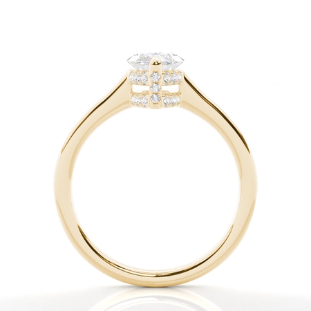 Marquise Schliff Solitärringe Diamantringe