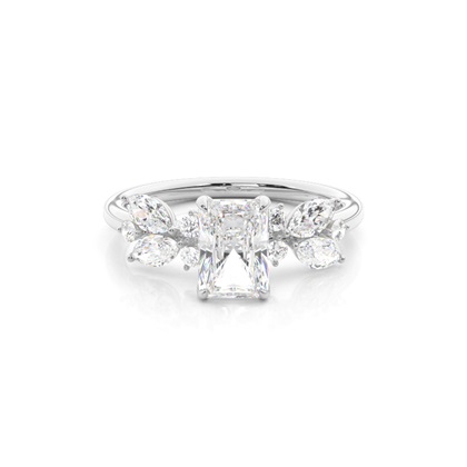 Radiant Cut Diamond Rings