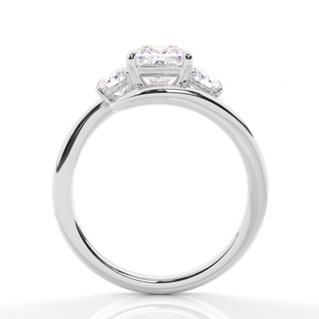 Prinzessin Platin Trilogie Verlobungsringe