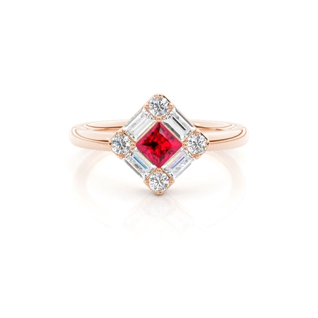 Rotgold Edelstein