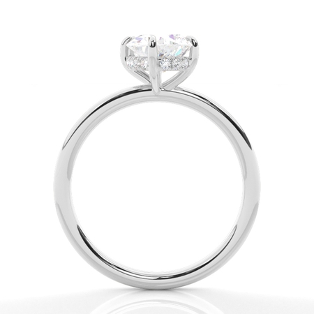 3.00 Carat Platin Halo Verlobungsringe