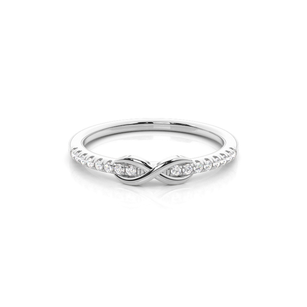 Zarter Diamant-Infinity-Ring