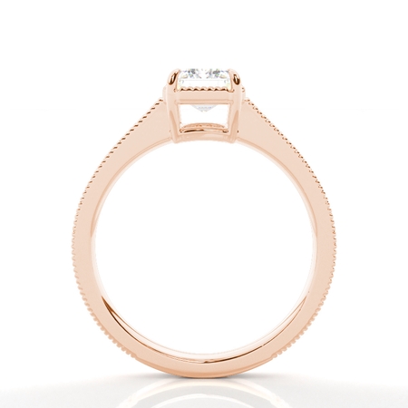 Vintage Verlobungsring mit Solitär-Diamant