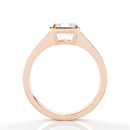 Vintage Verlobungsring mit Solitär-Diamant