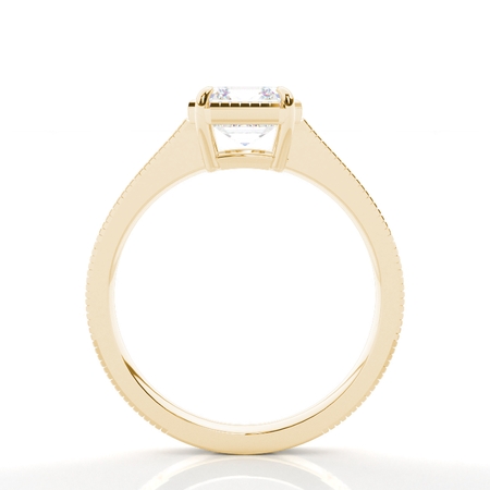 Vintage Solitaire Diamond Engagement Ring