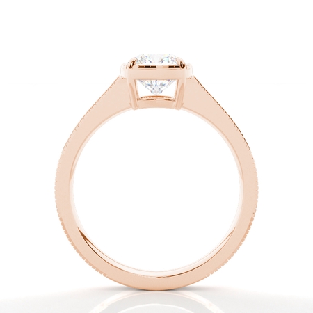 Vintage Verlobungsring mit Solitär-Diamant