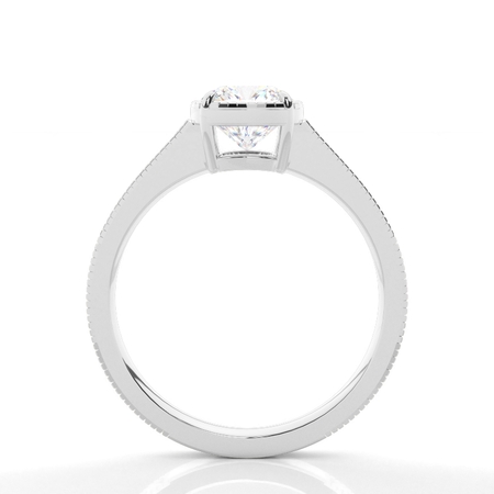 Vintage Solitaire Diamond Engagement Ring