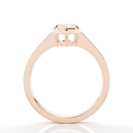 Vintage Verlobungsring mit Solitär-Diamant