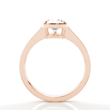 Vintage Verlobungsring mit Solitär-Diamant