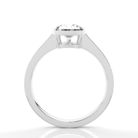 Vintage Solitaire Diamond Engagement Ring