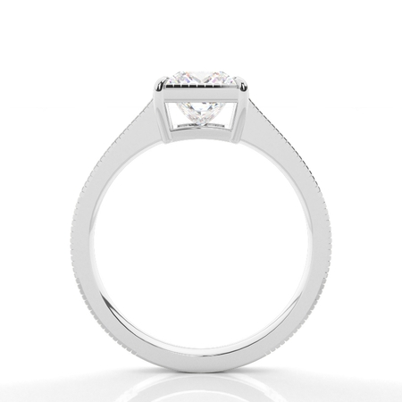 Vintage Verlobungsring mit Solitär-Diamant