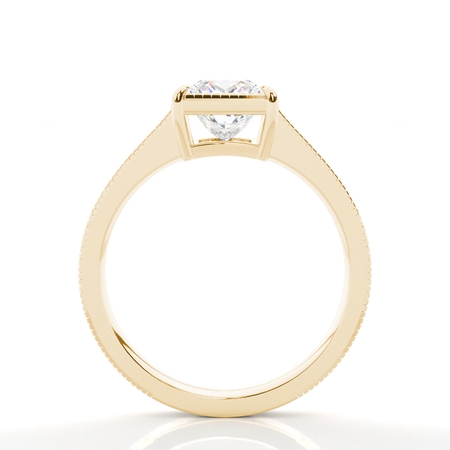 Vintage Verlobungsring mit Solitär-Diamant