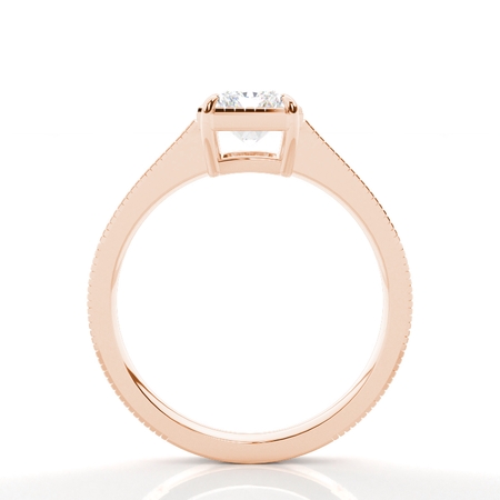 Vintage Verlobungsring mit Solitär-Diamant