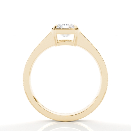 Vintage Verlobungsring mit Solitär-Diamant