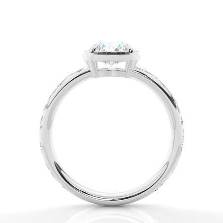 Vintage Solitaire Diamond Engagement Ring