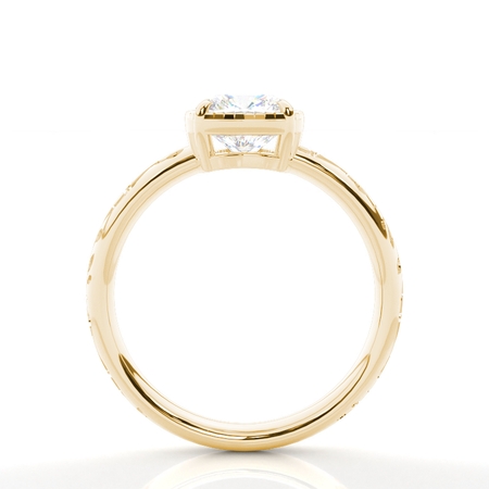 Vintage Solitaire Diamond Engagement Ring