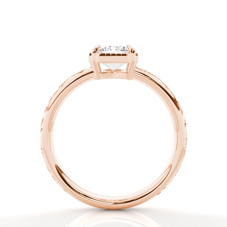 Vintage Verlobungsring mit Solitär-Diamant