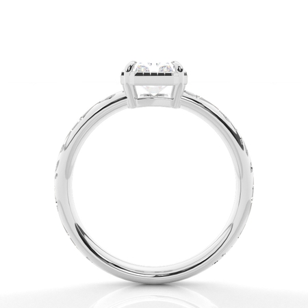 Vintage Verlobungsring mit Solitär-Diamant