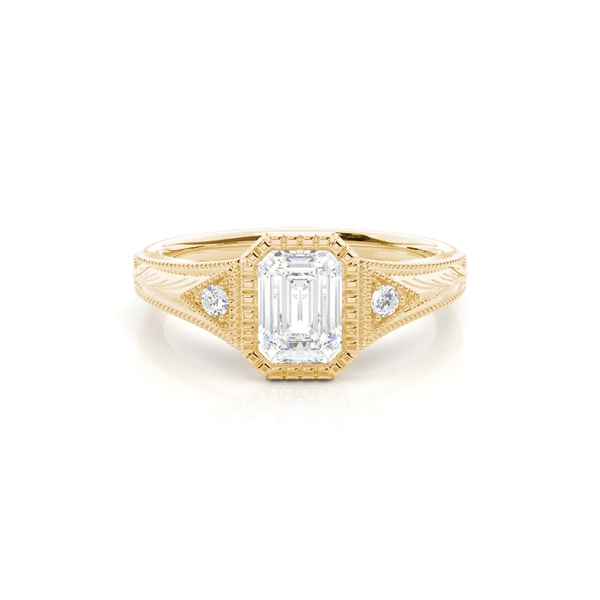 Vintage Verlobungsring mit Diamant