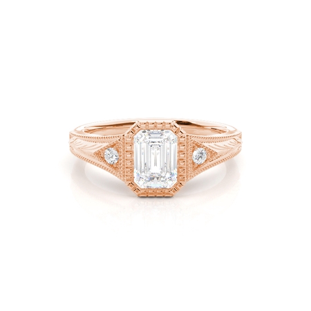 Vintage Verlobungsring mit Diamant