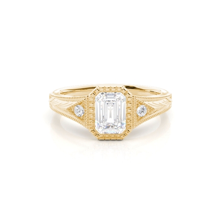 Vintage Verlobungsring mit Diamant
