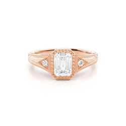Vintage Verlobungsring mit Diamant