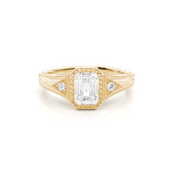 Vintage Verlobungsring mit Diamant