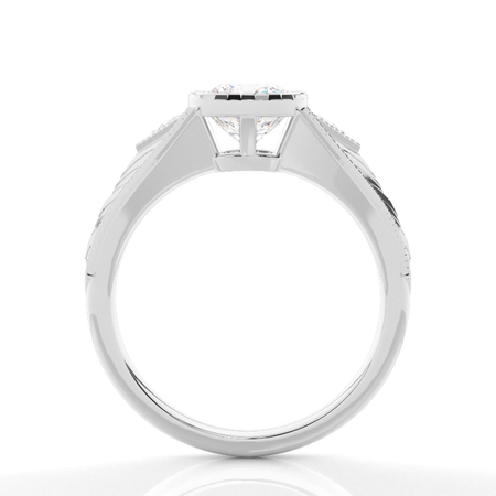 Vintage Verlobungsring mit Diamant