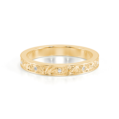 Gelbgold Frau Eheringe