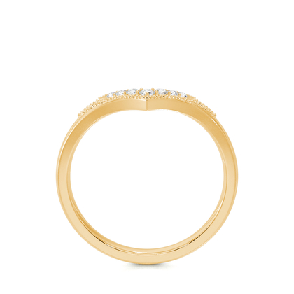 Gelbgold Frau Eheringe