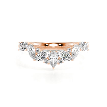 Rotgold Frau Eheringe