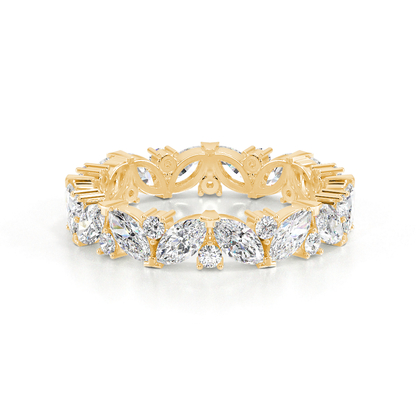 Gelbgold Frau Eheringe