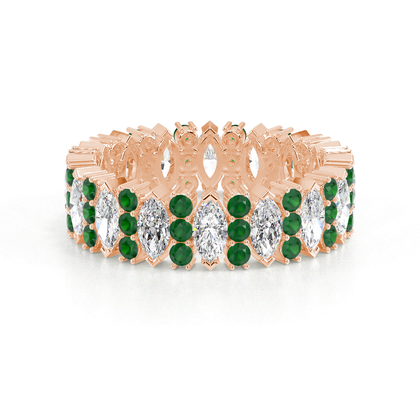Rotgold Frau Eheringe